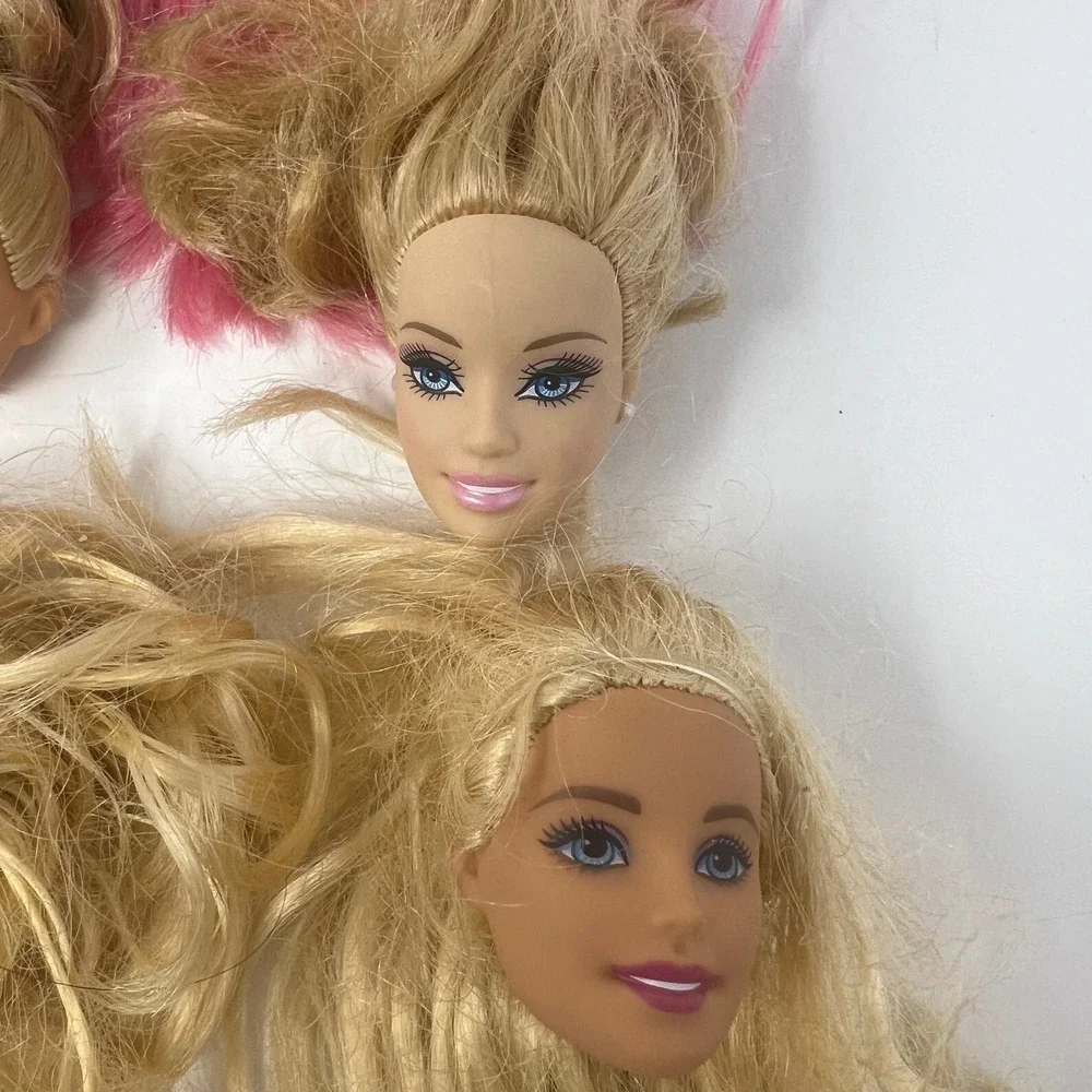 Barbie Ken Doll Heads 20 Vtg Modern Holiday Fashionista 90's Y2K Replacement